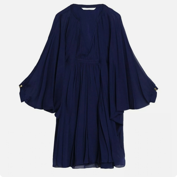 SOLD ❤️Diane von Furstenberg DVF Silk Chiffon Dress. - Picture 5 of 11